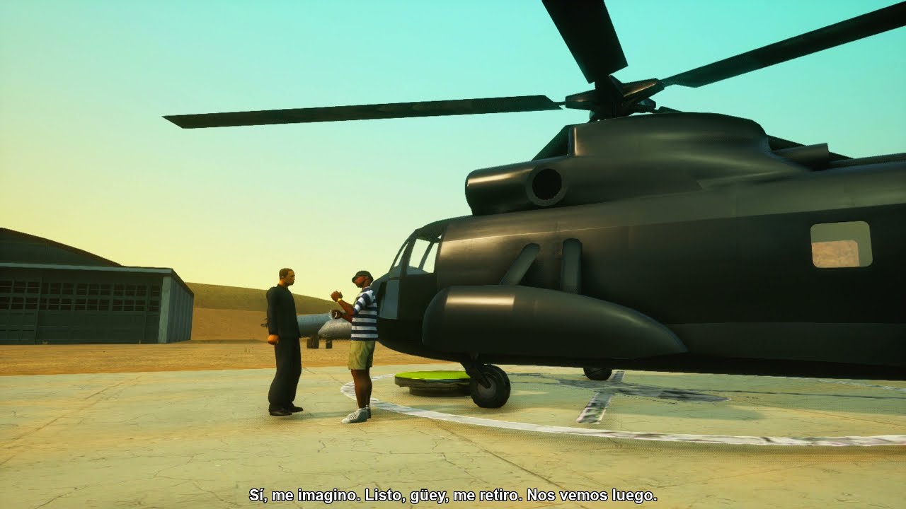 MISIÓN - ALAS DE ACERO GTA SAN ANDREAS EDICIÓN DEFINITIVA