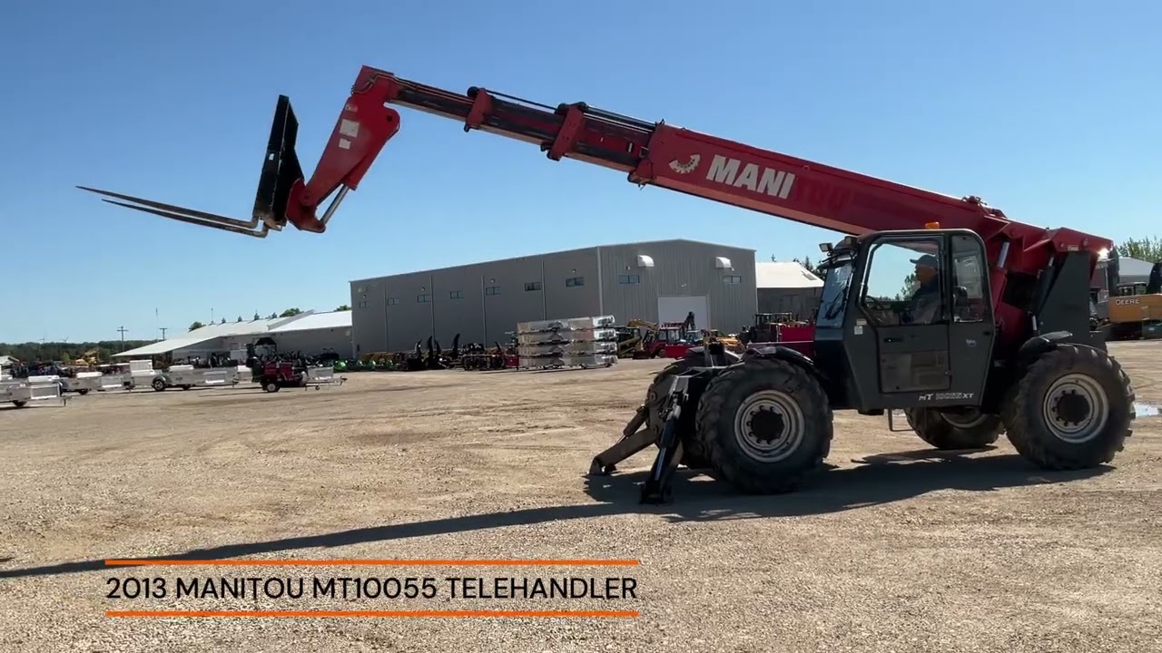 2013 MANITOU MT10055 TELEHANDLER