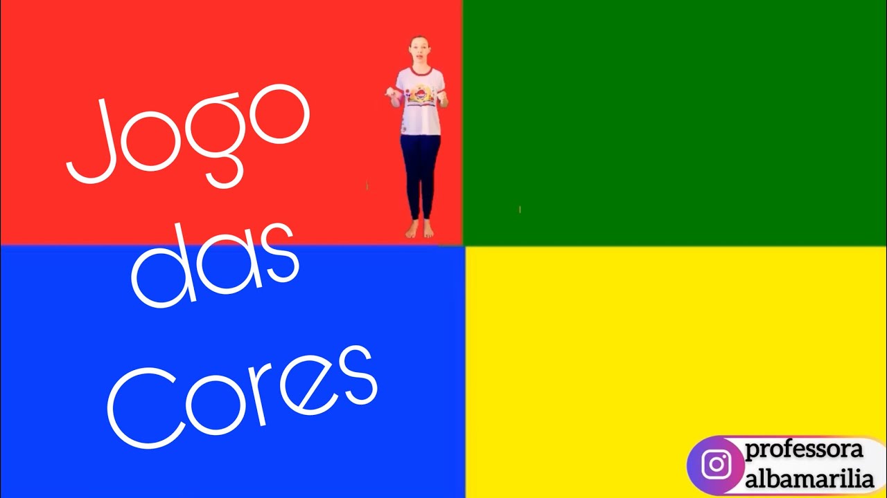 Jogo das Cores - Tapete do Movimento #Brincadeira #CorpoeMovimento