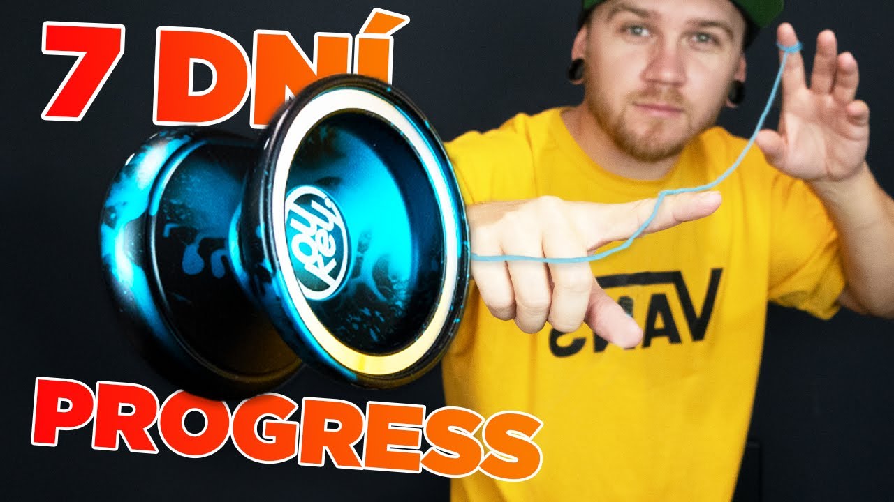 7 DNÍ vs Neresponzívne YoYo - Naučím sa základné Triky? *progress*