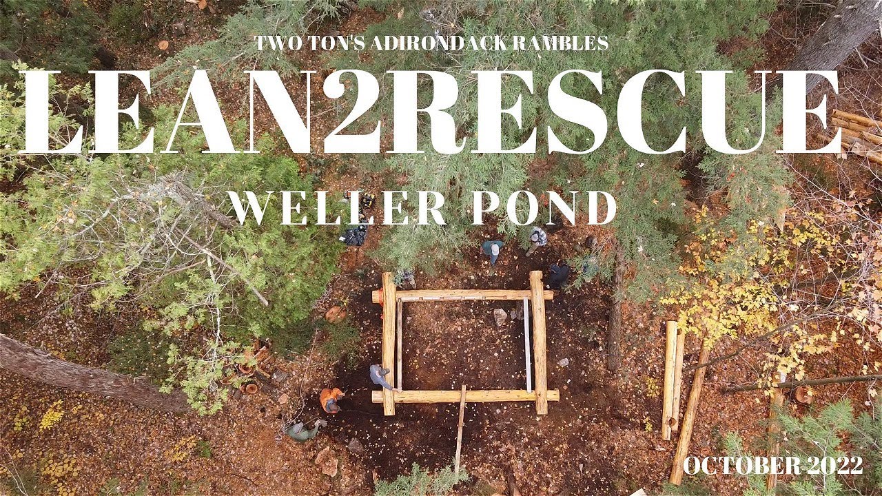 Weller Pond Lean2Rescue