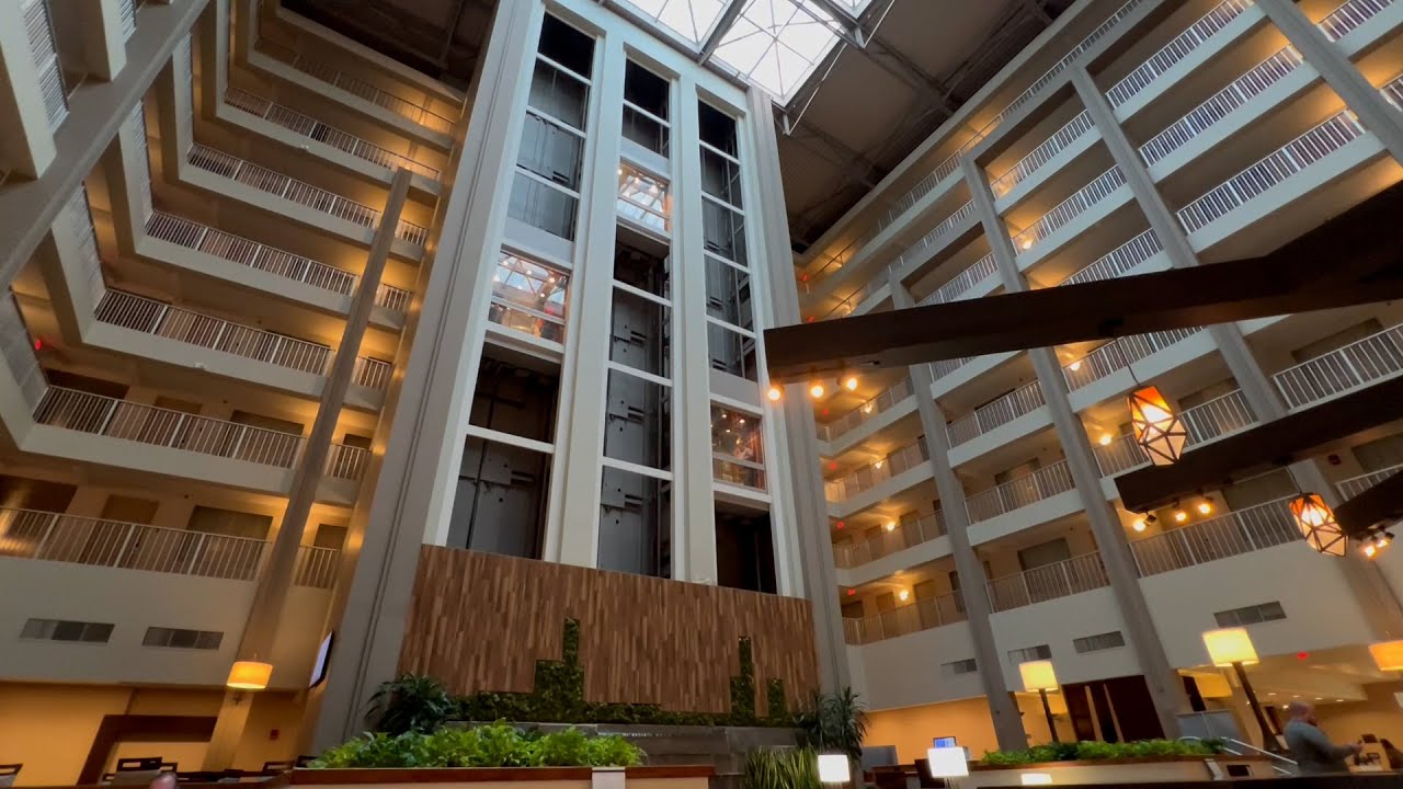 Otis Series 1 Glass Elevators at the Embassy Suites - Covington, KY