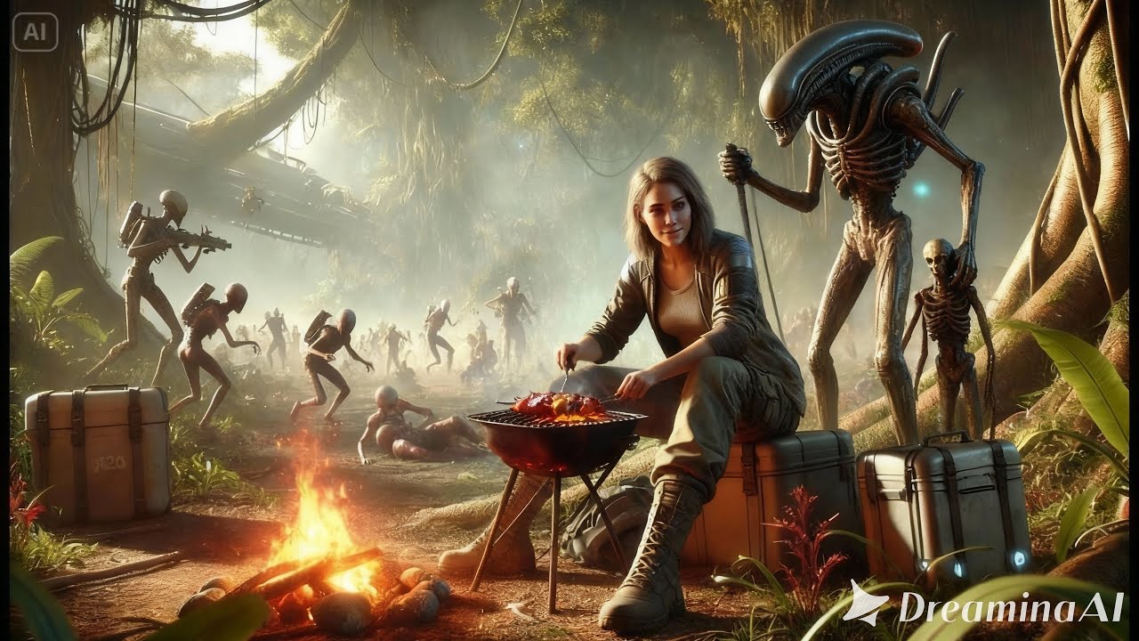 Aliens Panicked on a Deathworld — The Human Thought It Was a Holiday | Sci-Fi HFY Stories
