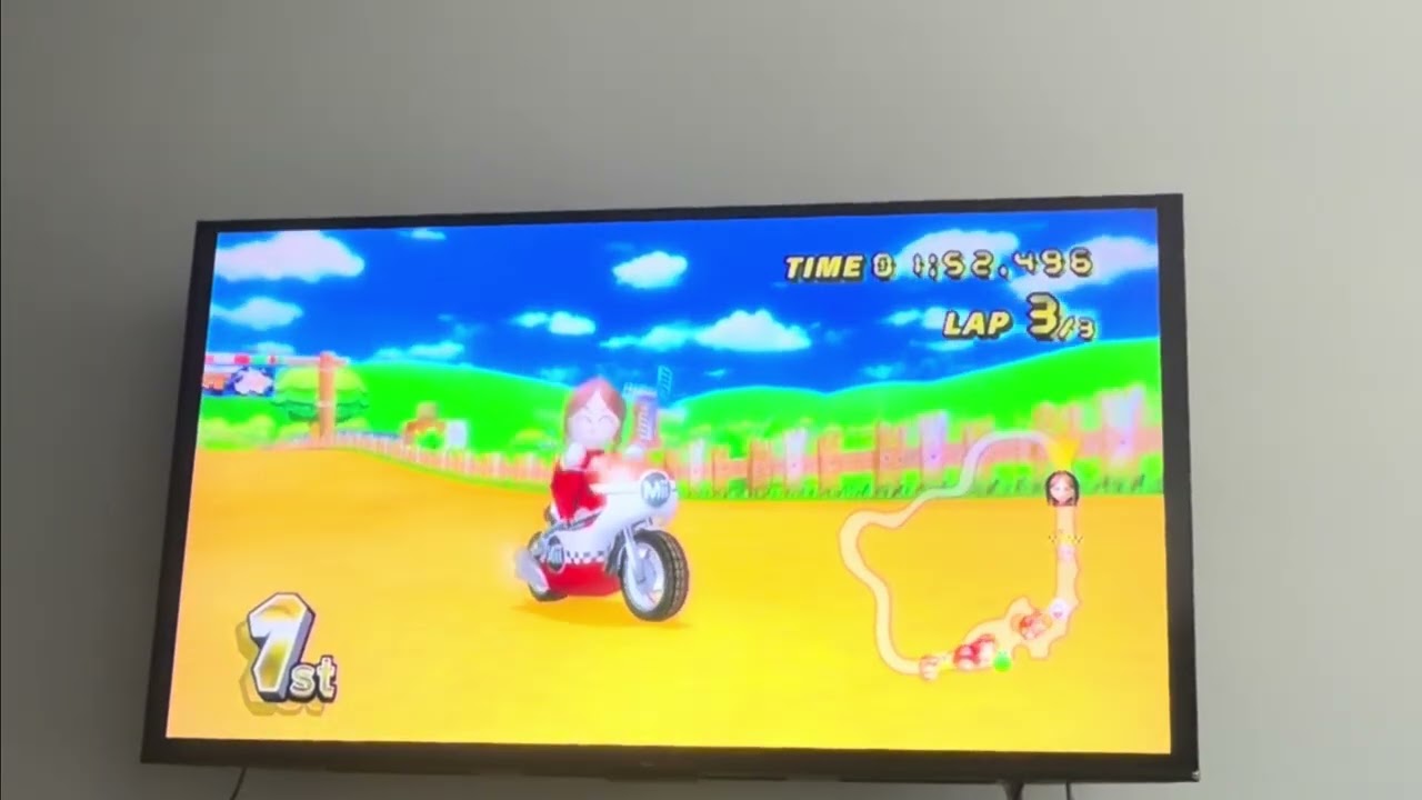 Mario kart Wii achieving star rank in the 100cc mushroom cup