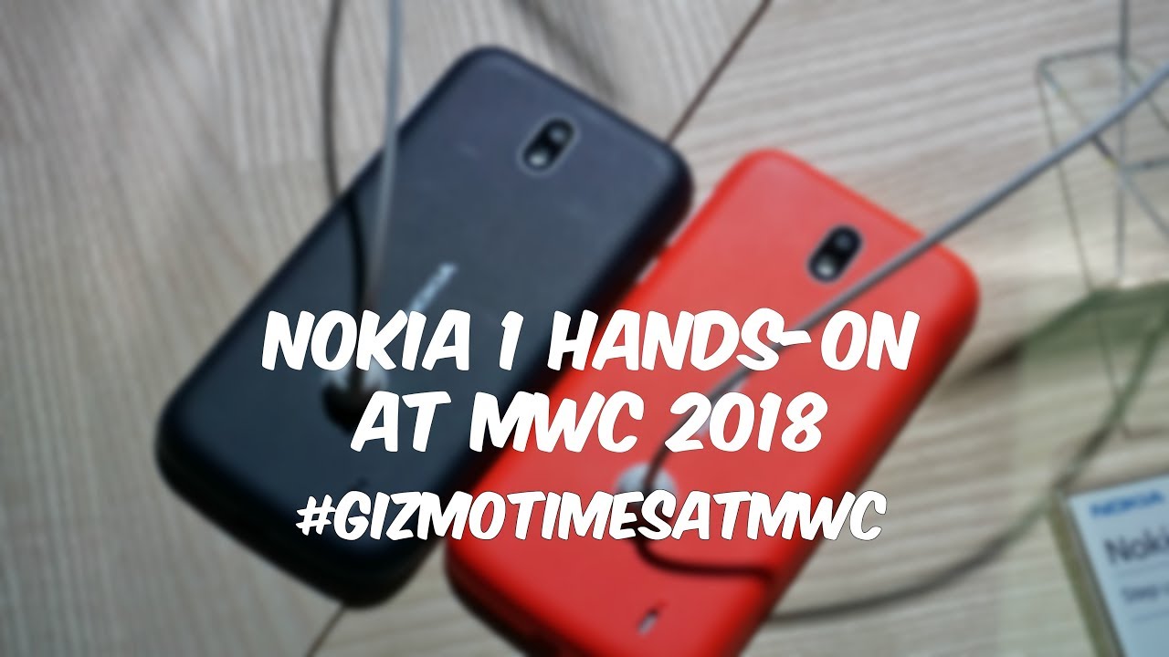 Nokia 1 Android Oreo Go Hands on, Features, Camera - MWC 2018 Coverage