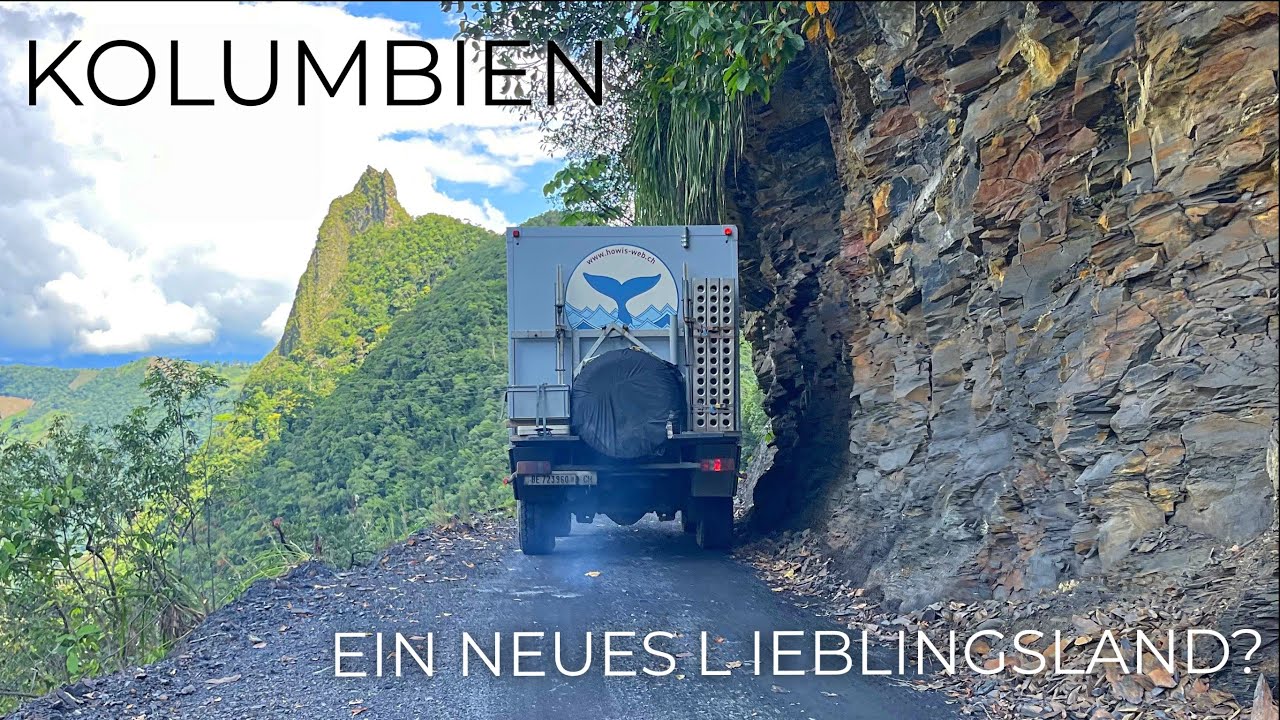 Eine abwechslungsreiche Route durch Kolumbien!
