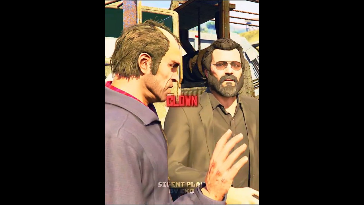 Trevor really liked the masks 🤣👺 #gta #gta5 #shorts