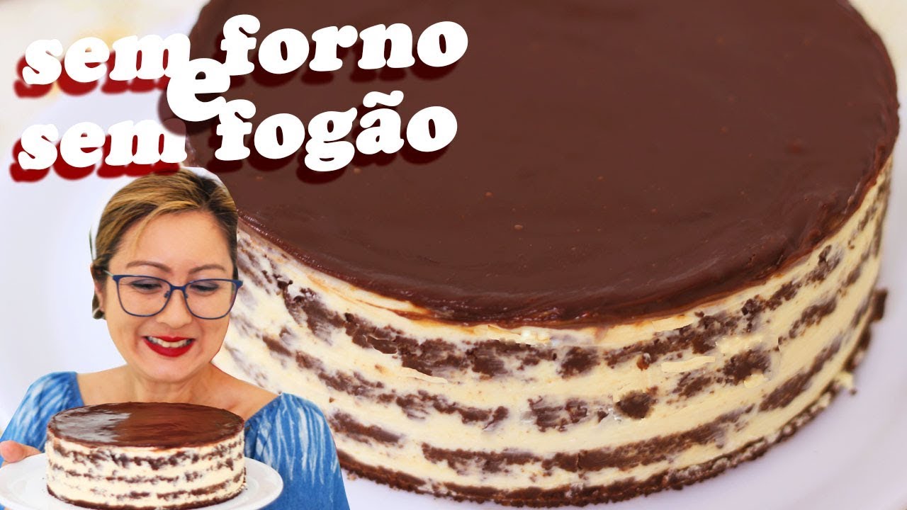 ESSA SOBREMESA VAI SURPREENDER SEUS CONVIDADOS - BOLO DE CHOCOLATE E MARACUJÁ