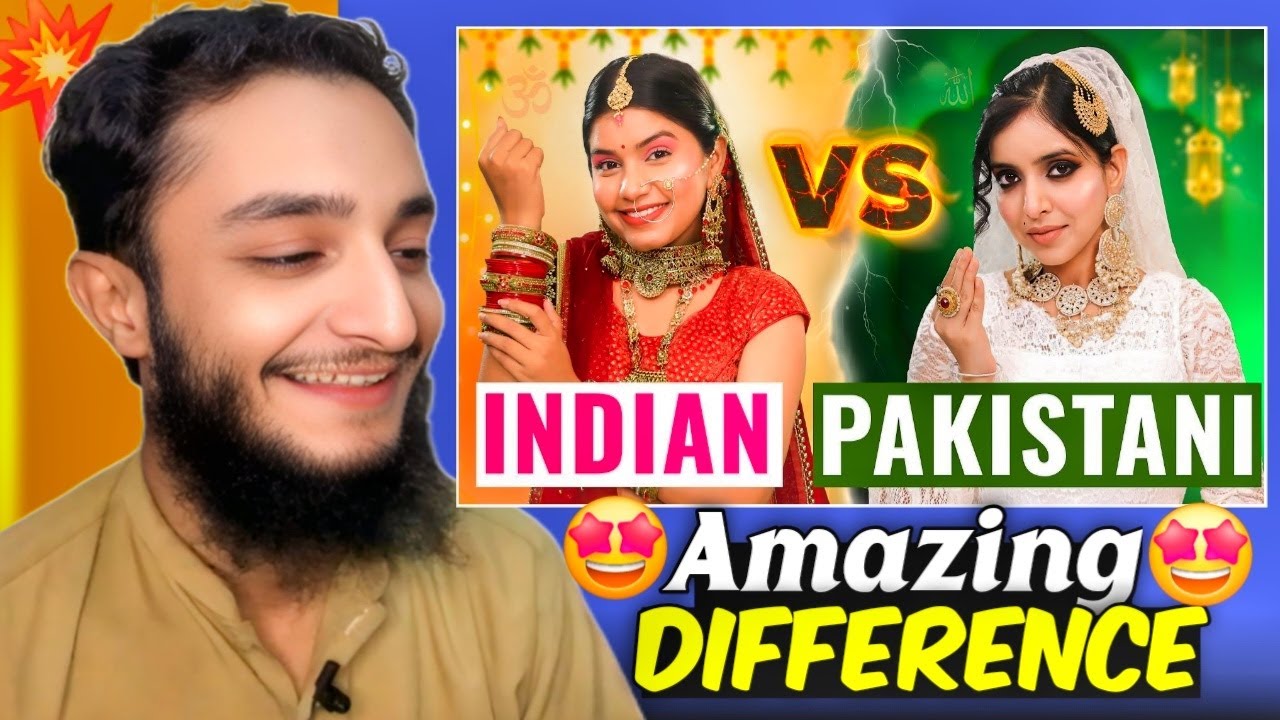 Indain bride 💃Vs Pakistani bride 💃| amazing Differences video| most viral video in 2025