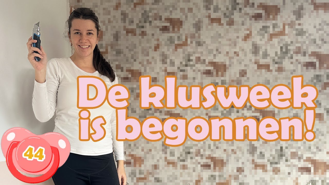 KLUSVLOG 1 👶🏻 De babykamer behangen!