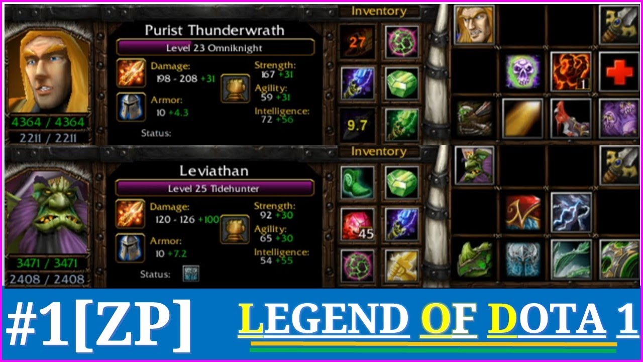 #1 Dota 1 lod best Skill ZP [Best tank Pro] || дота лод  RGC абилити драфт