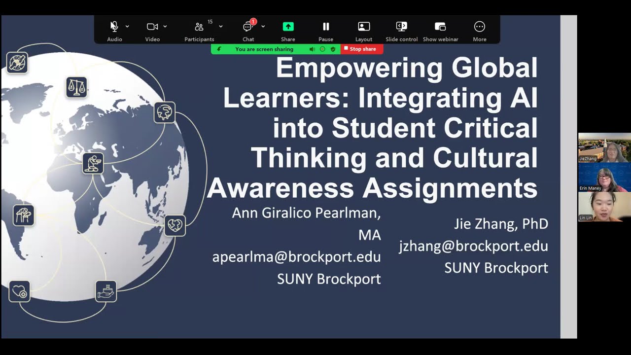 NDLW 2025: Empowering Global Learners: Integrating AI into Critical Thinking & Cultural Awareness