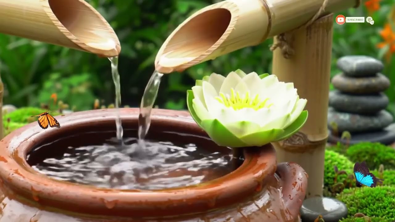 Water Sound For Relaxing, Relaxation Music of Flowing Water. Relieve Stress, Insomnia, Calm The Soul