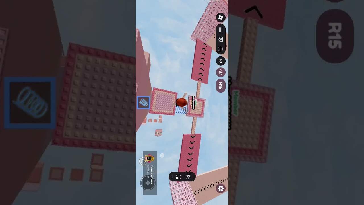 Main Roblox yuk nama Roblox ku belva08 seingat ku y 🙏🏻🙏🏻 baju ping,celana abu²,pake topi merah ya