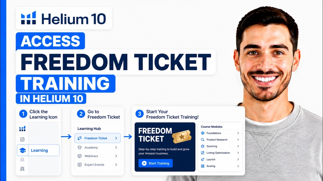 How to Access Freedom Ticket in Helium 10 (full Guide)