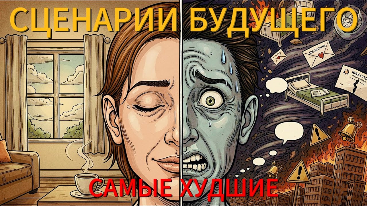 ТРЕВОЖНЫЙ МЫСЛИТЕЛЬ: КОГДА МОЗГ ПРОКРУЧИВАЕТ ХУДШИЕ СЦЕНАРИИ