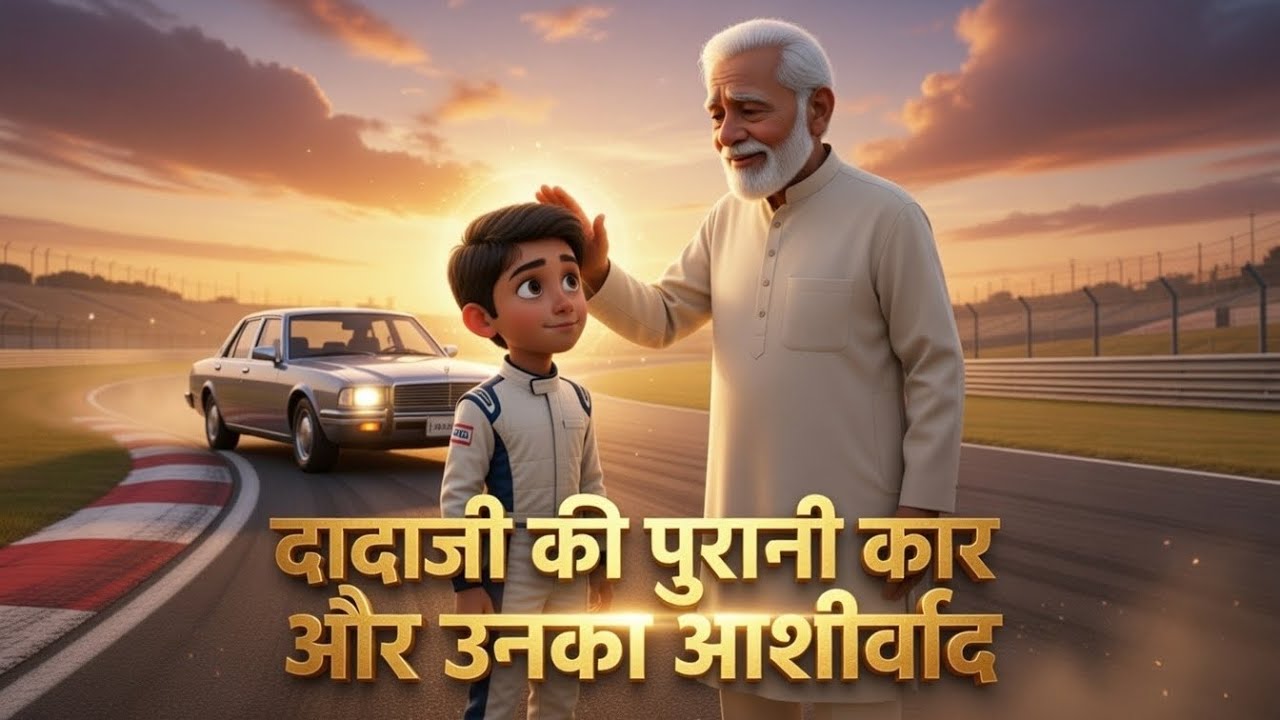 दादाजी की पुरानी कार की अनोखी कहानी -Kids story 