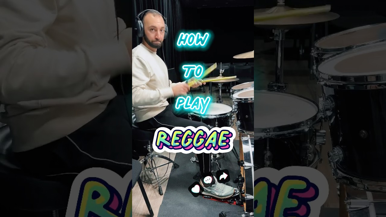 How to play REGGAE on drums?