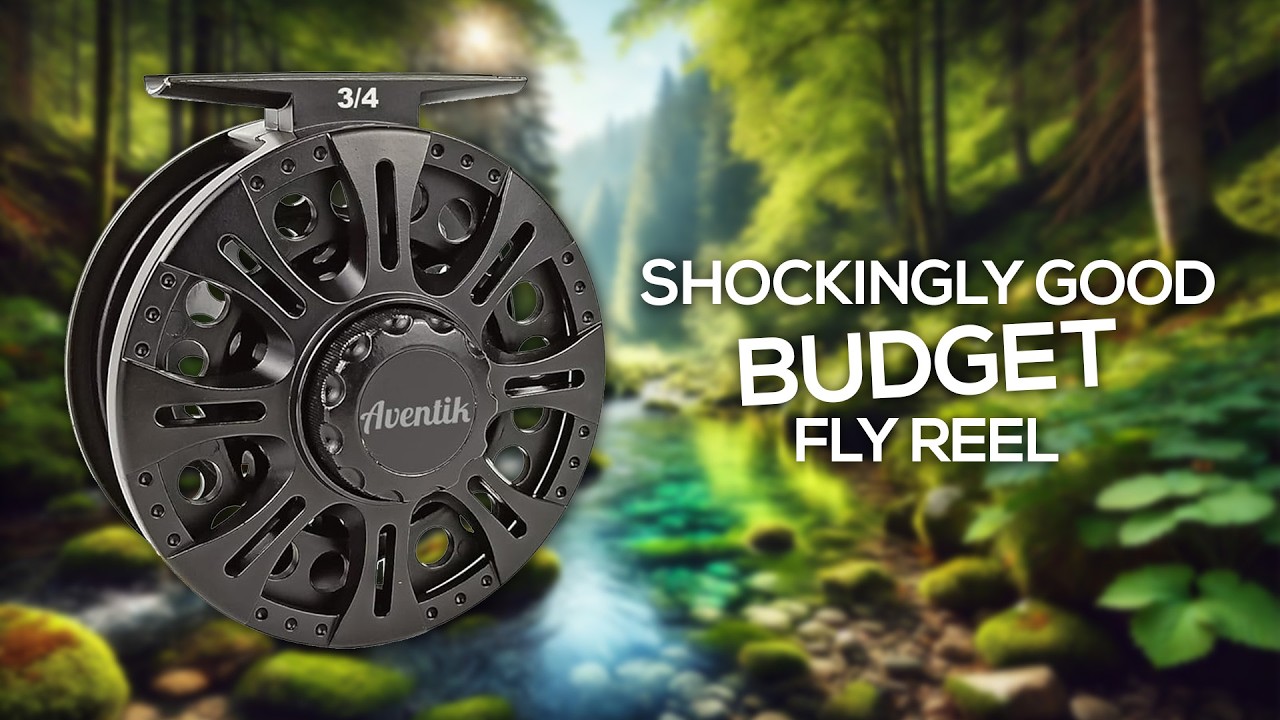 Affordable Budget Fly Reel That Actually Works| Aventik HVCE Graphite Fly Reel