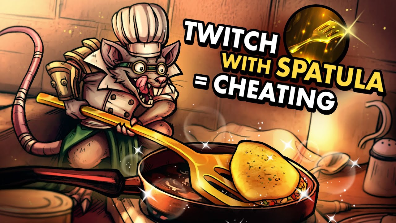 SPATULA TWITCH IS CHEATING ON ARENA