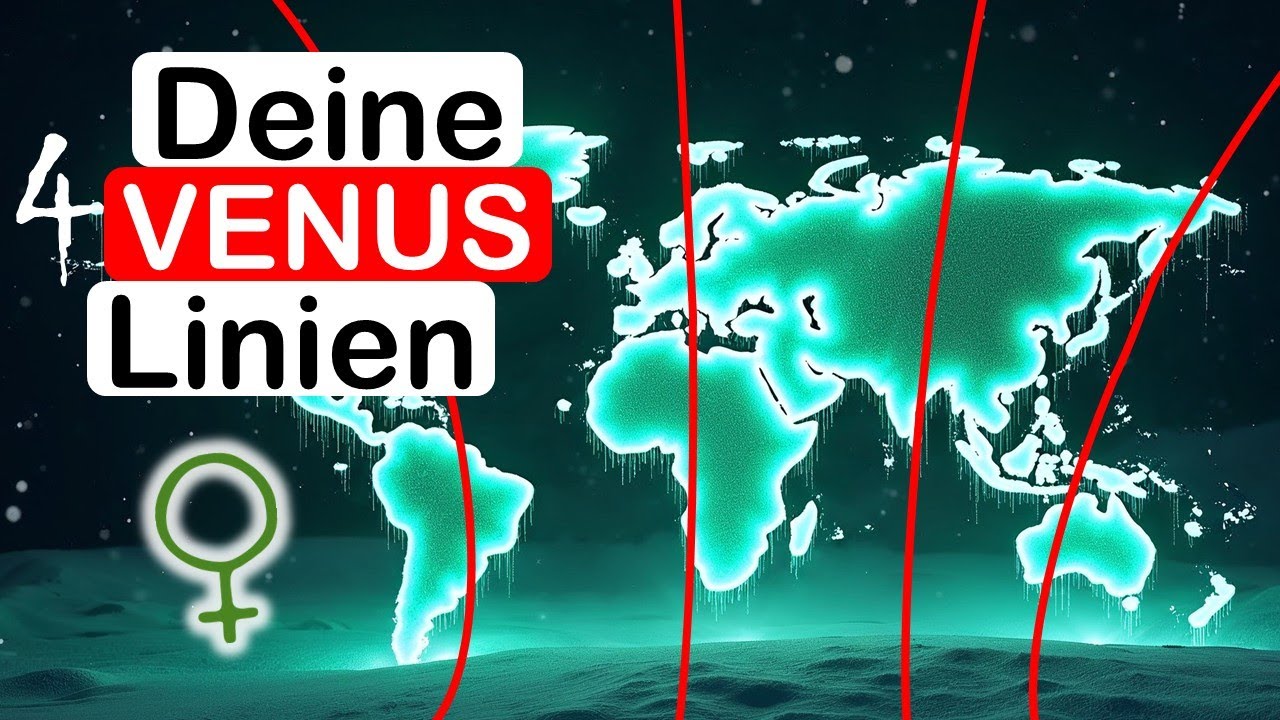Astrogeografie: Liebe und Wohlstand - finde deinen magischen Ort!