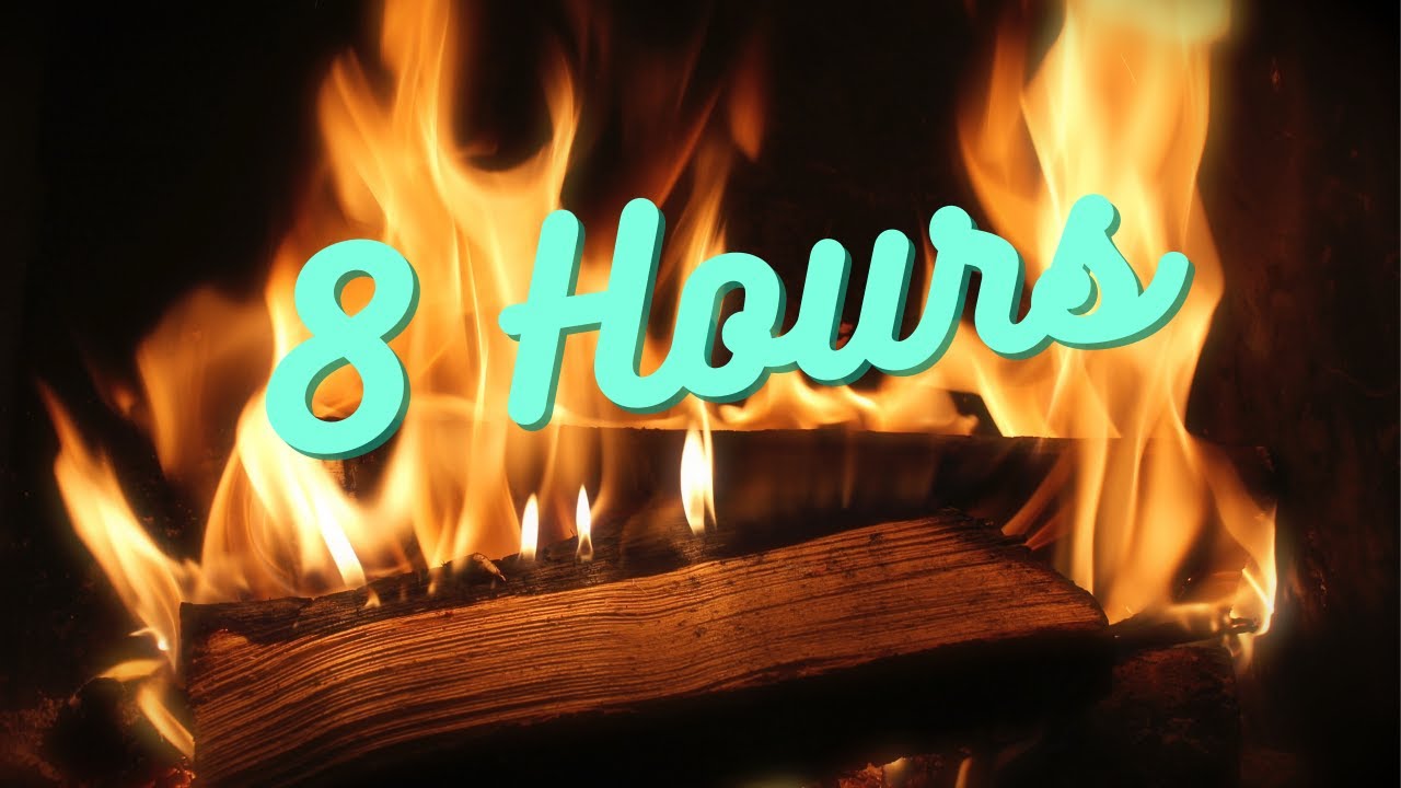 Sleep Better - 8 Hours of Soothing Ambient Campfire Sounds for Relaxation Sleep and Meditation