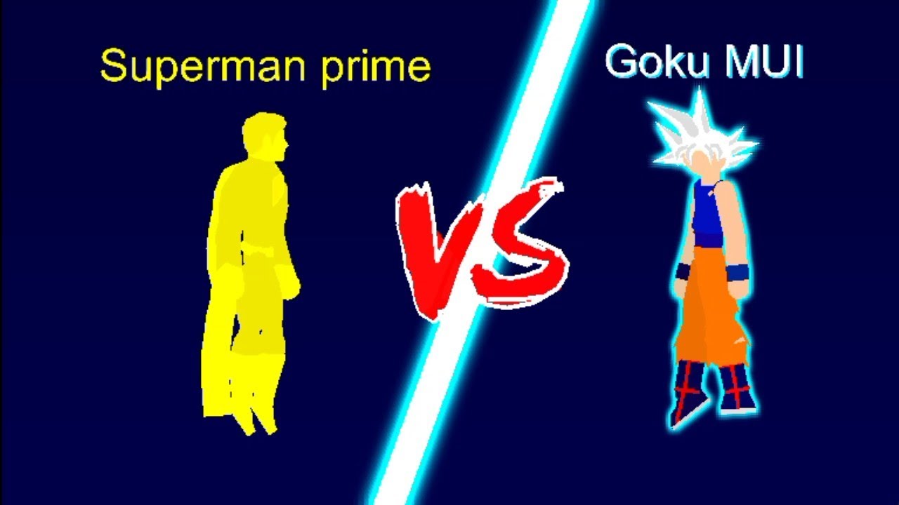 Goku MUI V/S Superman Prime 1 million Part-2
