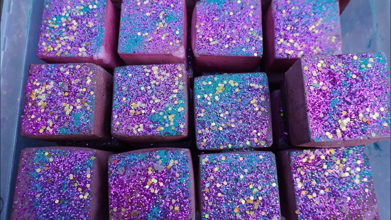 First outside crush / 40+ reformed blocks | Satisfying | ASMR |Sleep aid| Relax| Anxiety relief