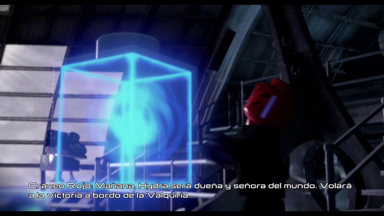LegoMarvel's Vengadores tachado de la lista la entrada de loki tren de hydra