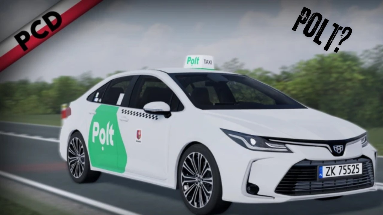 Polish car driving