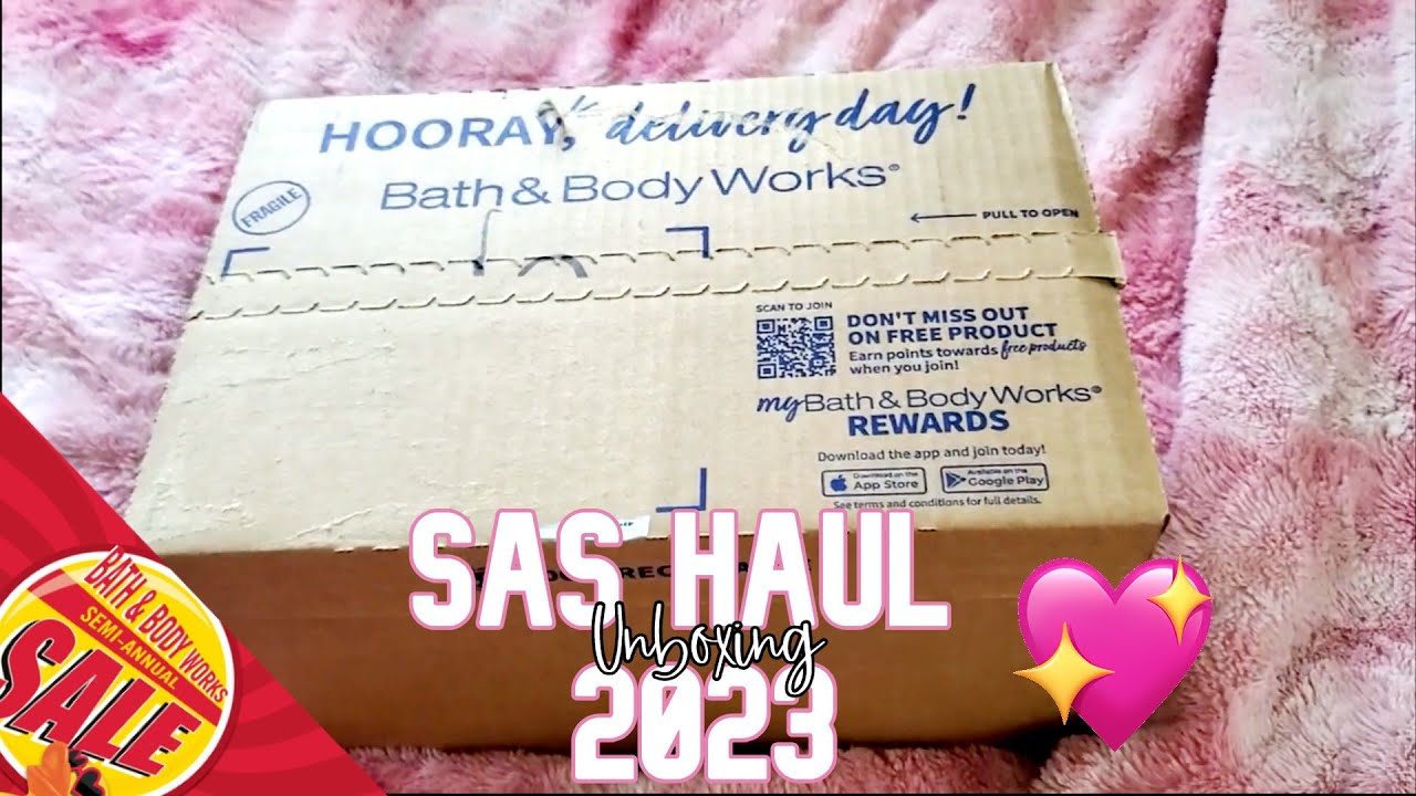 Bath & Body Works SAS Semi Annual Sale Unboxing Haul 2023