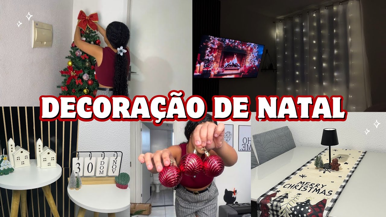 DECORANDO MEU APARTAMENTO PARA O NATAL 🎄 🔑🤍 