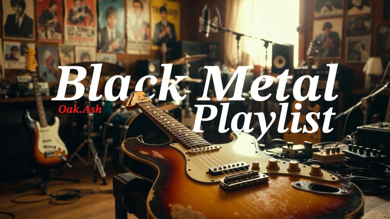 🌑Ambient Black Metal Music🎷|  黑金屬宇宙憂鬱沉浸之旅 |Background Music Playlist #15 |Oak.Ash