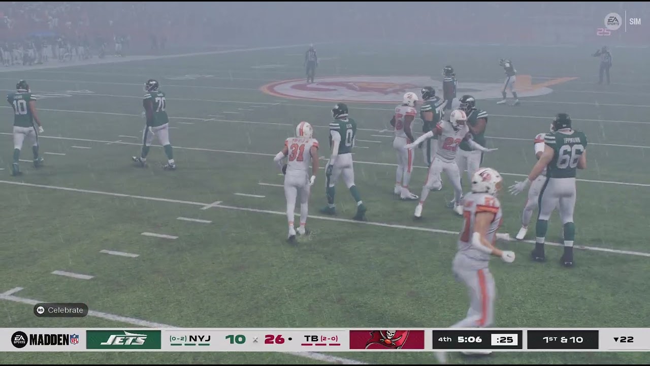 Madden NFL 26 Jets&Buccaneers Week 3