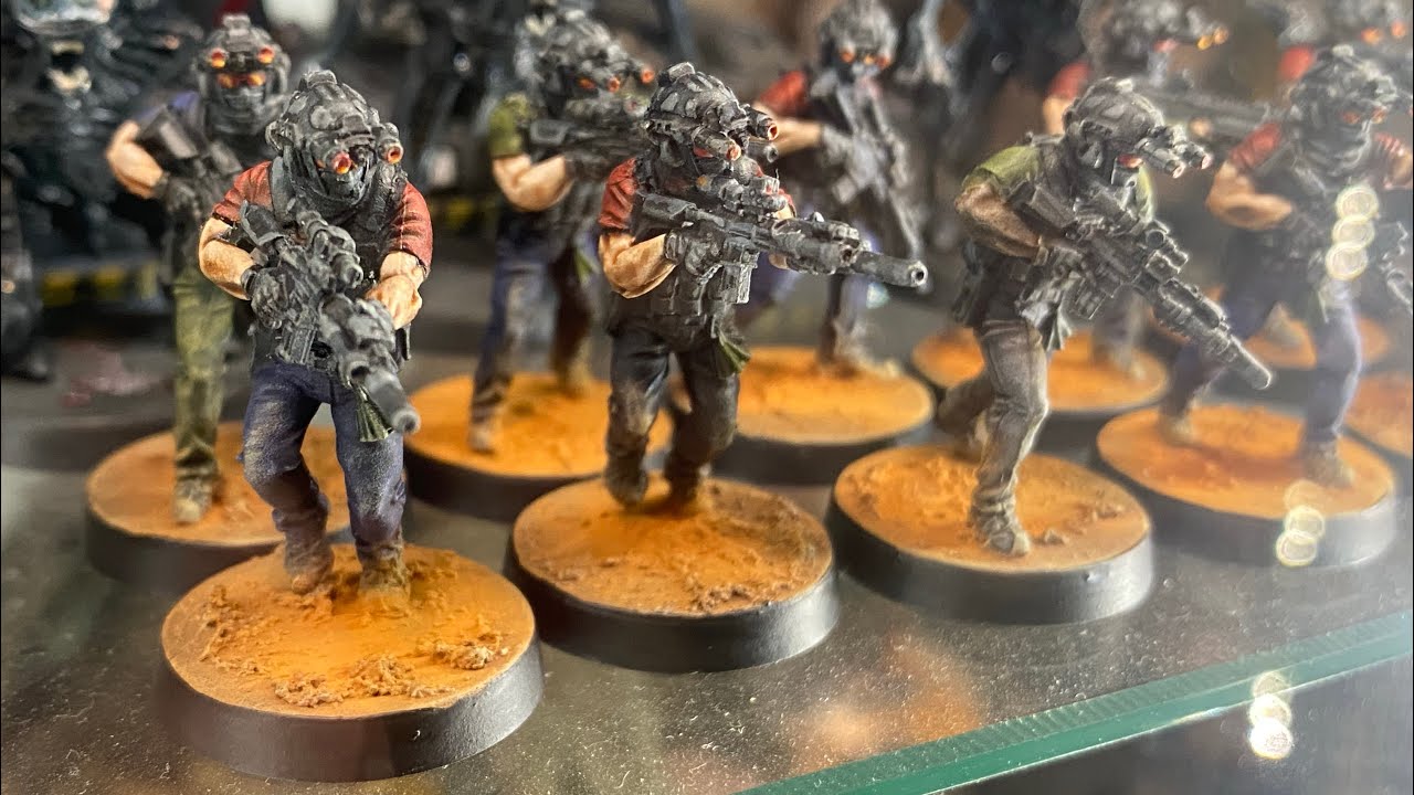 Black Powder Red Earth 28mm quick fire painting tutorial .