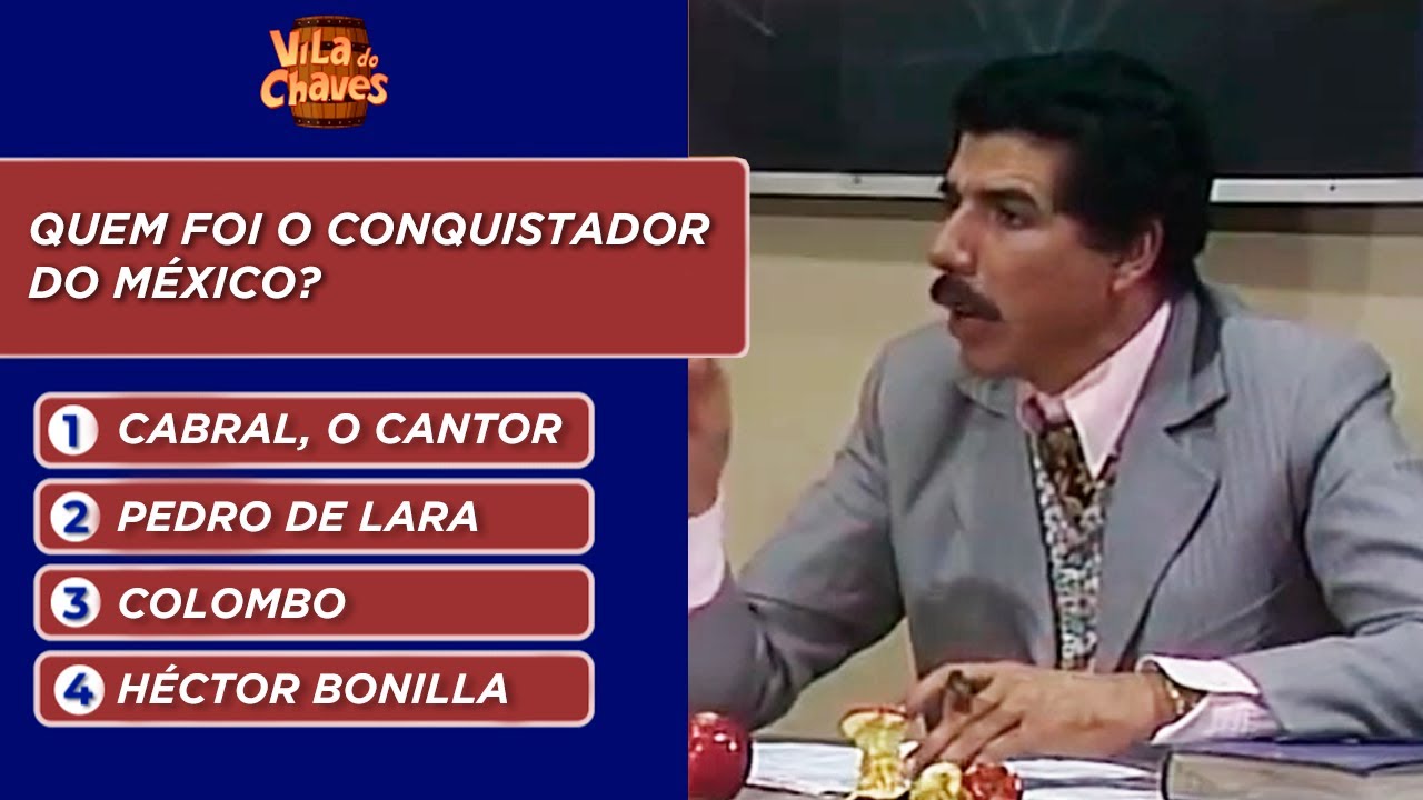 QUIZ do CHAVES #05 ✅ | VOC&Ecirc; SABE TUDO sobre O SERIADO?!