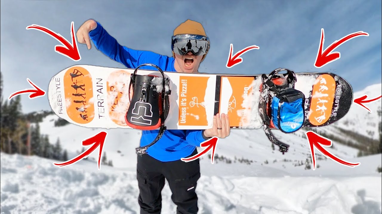 All 8 Pressure Points of a Snowboard