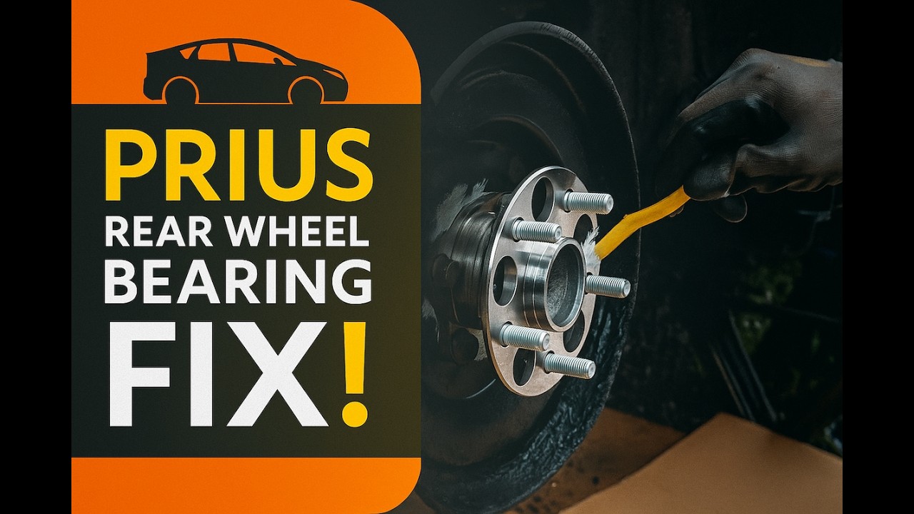 Fixed! Rear Wheel Hub (Bearing) Replacement | 2009-2015 Toyota Prius 30