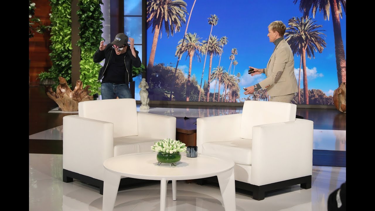 Ellen Gives Average Andy a ‘Bird Box’ Scare