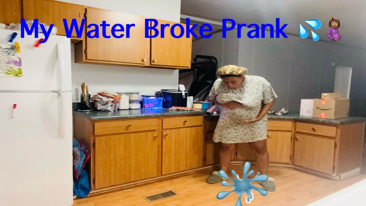 My Water Broke Prank!!!!