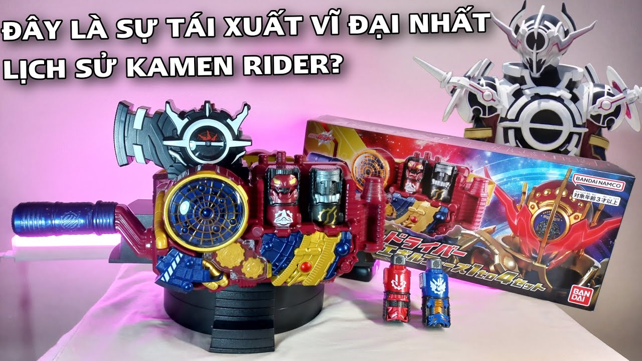 Review Dx Evol Driver ver. Super Best: Trọn Bộ Evol Phase 1 tới 4. Kamen Rider Build ft. Evol