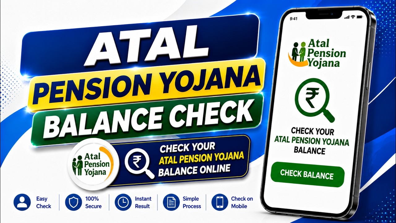 How to Check Atal Pension Yojana Balance in Tamil | APY Balance Statement