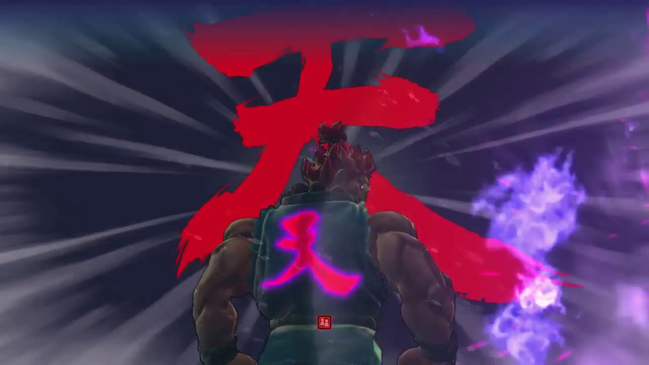 Akuma Raging Demon to All Street Fighter Character- Die One thousand Death