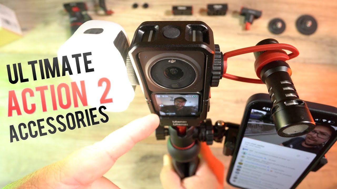 DJI Action 2 Accessories make it better… MUST HAVE!