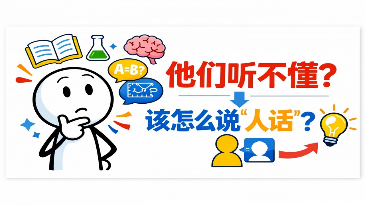 “语言降维”：真正的高手，都懂得说“人话”