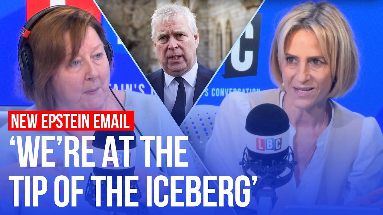 New Epstein email lands Prince Andrew in muddy water&hellip; again | LBC
