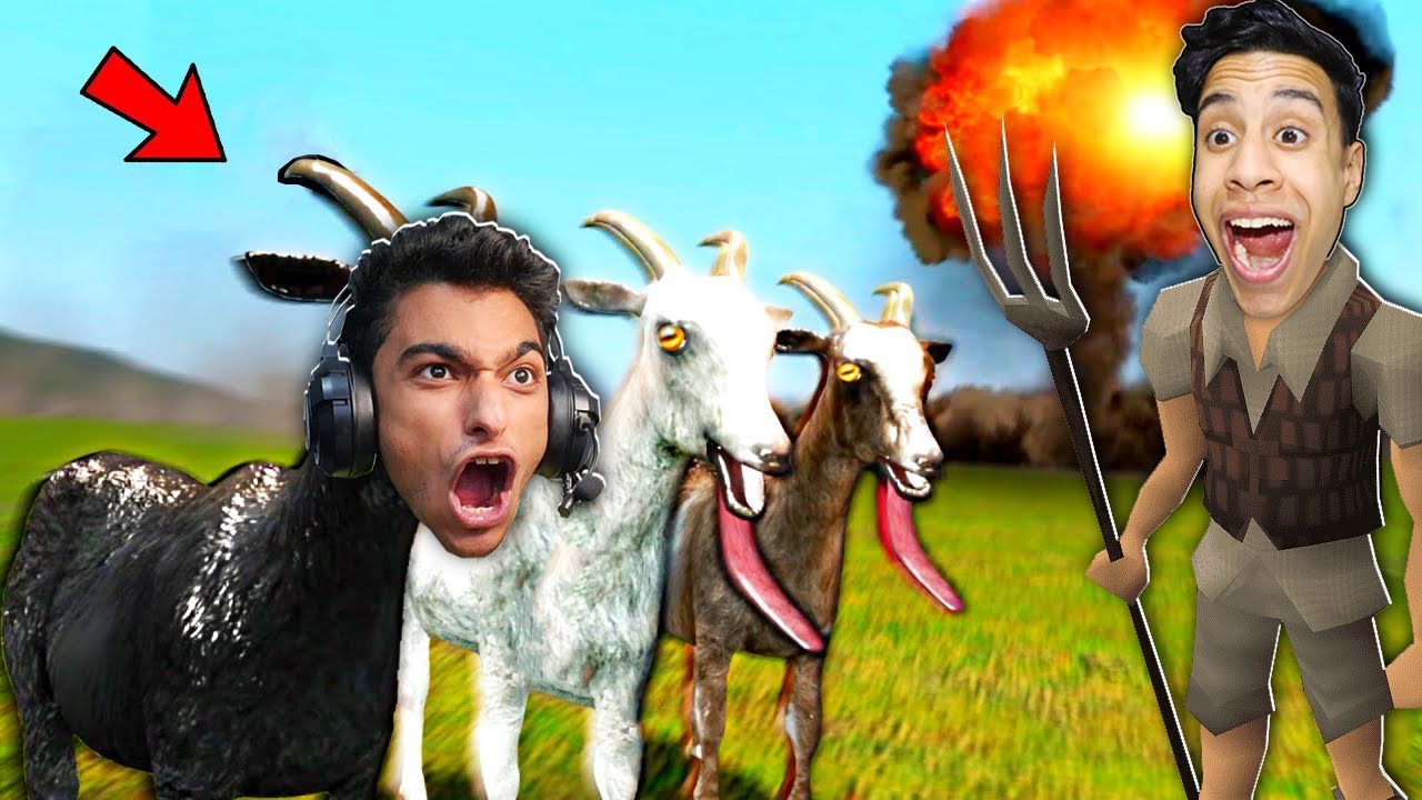 الانتقام من المزارع الشرير تحولنا الي ماعز خارقة..!! 🐐😱 | Garry's Mod