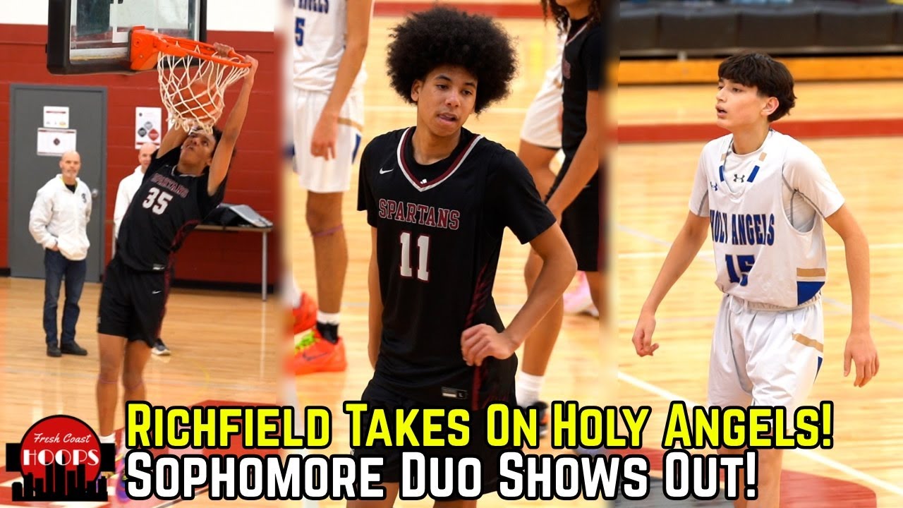 Richfield And Holy Angels Face Off! Sophomore Duo Shows Out!