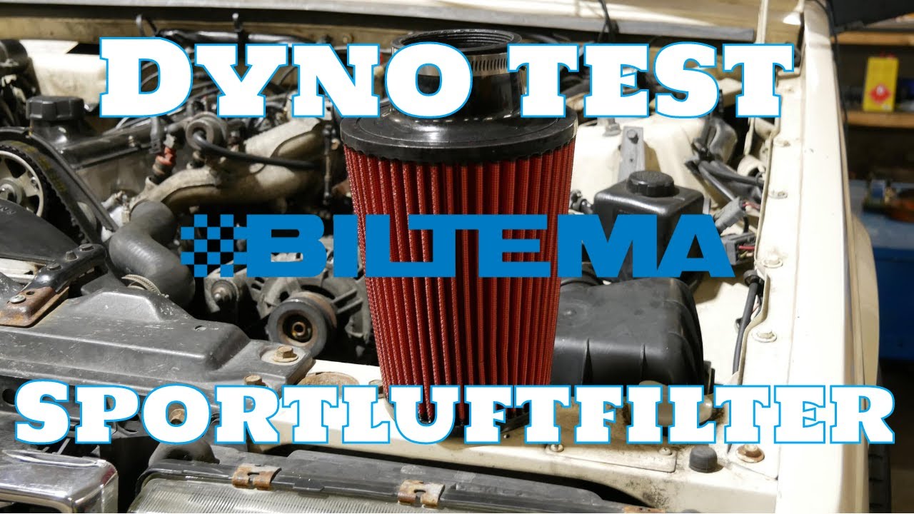 Hur mycket hästkrafter får vi med BILTEMAS sportluftfilter!?