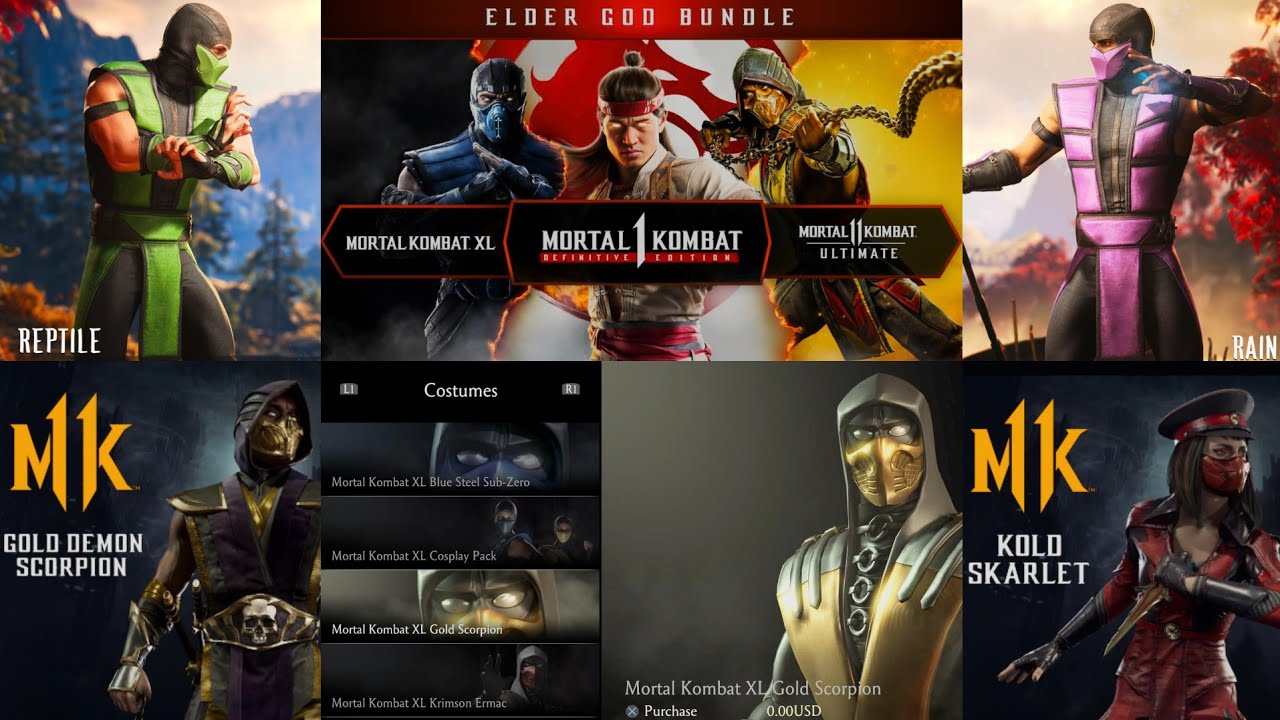 On Sale Now! Plus Kontent You Don't Get! (Mortal Kombat Elder God Bundle)
